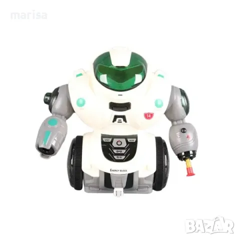 Танцуващ робот с пара, 3D светлини и оръжие 200795130, снимка 7 - Музикални играчки - 48051570