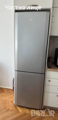 Хладилник Beko inox 186см.