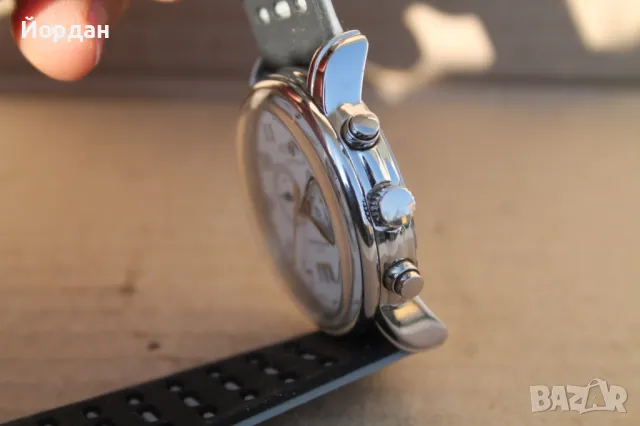 Немски мъжки часовник хронограф ''Zepelin Lz127 '', снимка 13 - Мъжки - 49392101