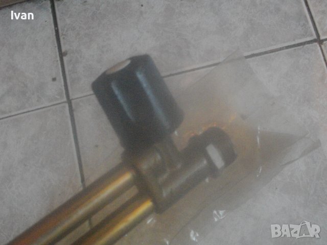 Нова Немска Специализирана Газова Горелка-с 2 Тръби/2 Дюзи-Двураменна-Старо Качество-57 см-WEST GERM, снимка 10 - Други инструменти - 42806594
