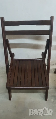 Сгъваеми столове винтидж антики, снимка 3 - Антикварни и старинни предмети - 49592276