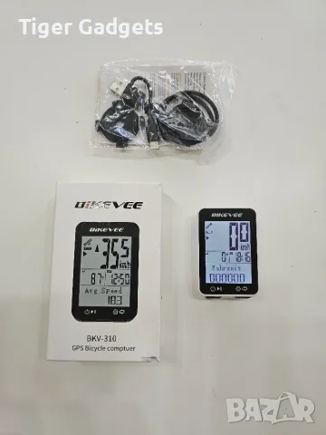 Bikevee BKV-310 GPS Велокомпютър – Безжичен, 2.4" дисплей, IPX7, Автоматична подсветка, снимка 8 - Аксесоари за велосипеди - 54939782