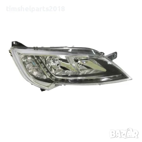 Фар Хром електрически LED DRL с баласт за Fiat Ducato-Boxer-Jumper след 2014 - Пасажерска страна