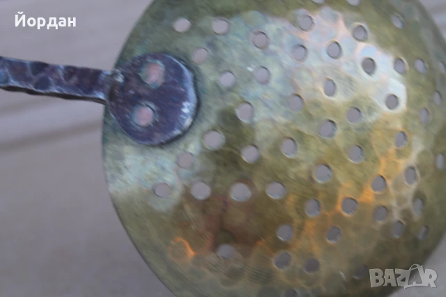 Кухненски комплект от ковано желязо и месинг, снимка 8 - Прибори за хранене, готвене и сервиране - 51408004