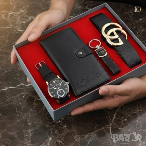 подаръчни комплекти tommy hilfiger louis vuitton gucci , снимка 2 - Подаръци за мъже - 51708644