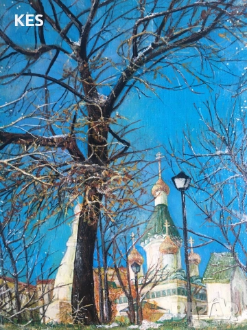 Когато имаше сняг, снимка 2 - Картини - 52505681