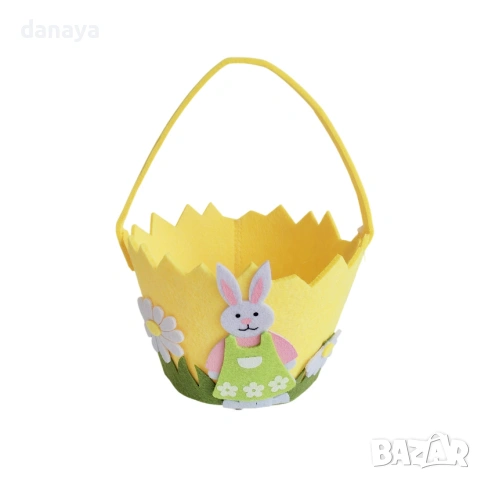 6505 Декоративна кошничка за великденски яйца и лакомства, снимка 4 - Аксесоари за кухня - 53958406