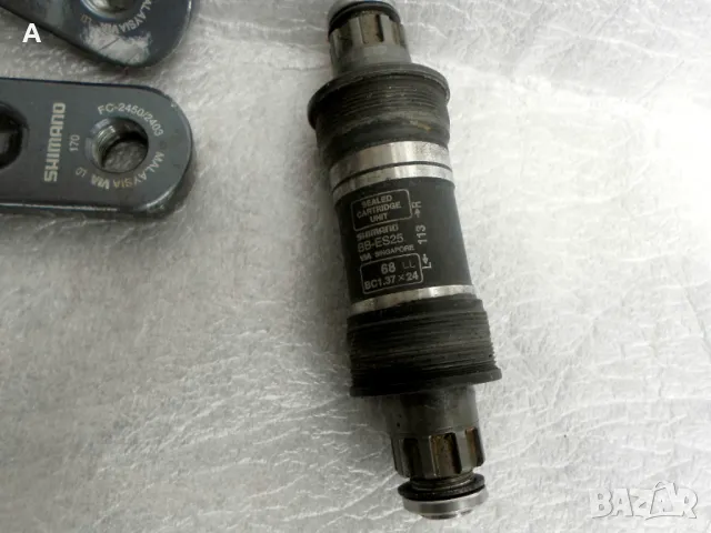  SHIMANO CLARIS /шосейни курбели компакт/, снимка 8 - Части за велосипеди - 36210777