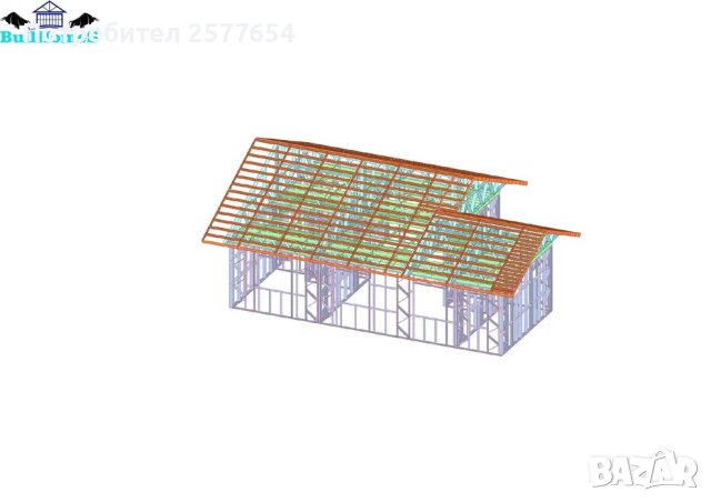 Къща,Бунгало,Преместваема къща,Сглобяеми къщи,Модулни,Жилищни-195м², снимка 3 - Строителни материали - 44209550