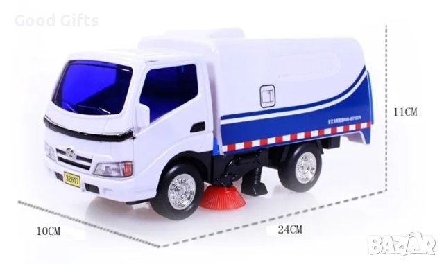 Детски камион за почистване на пътища, снимка 3 - Коли, камиони, мотори, писти - 42887372