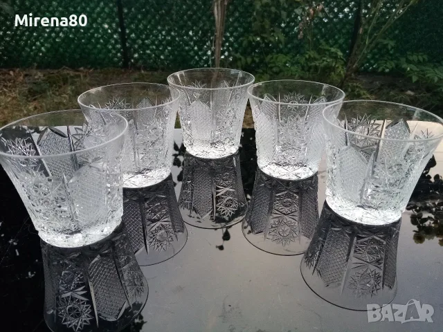 * Ропотамо * - кристални чаши 5 бр.