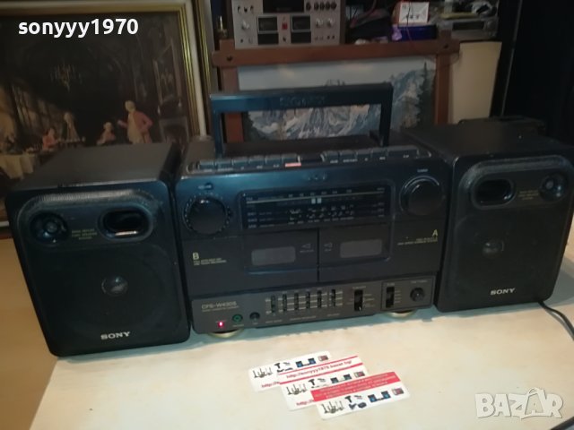 SONY-КАСЕТОФОН С 2 КОЛОНИ 1704231507