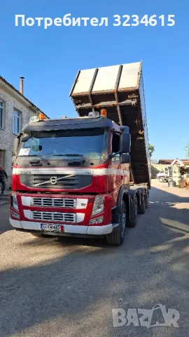 Самосвал 4оси +кран , снимка 4 - Камиони - 50381824