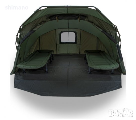 Палатка шаранджийска NGT Fortress Bivvy Deluxe XL 2 Man, снимка 4 - Палатки - 40121127
