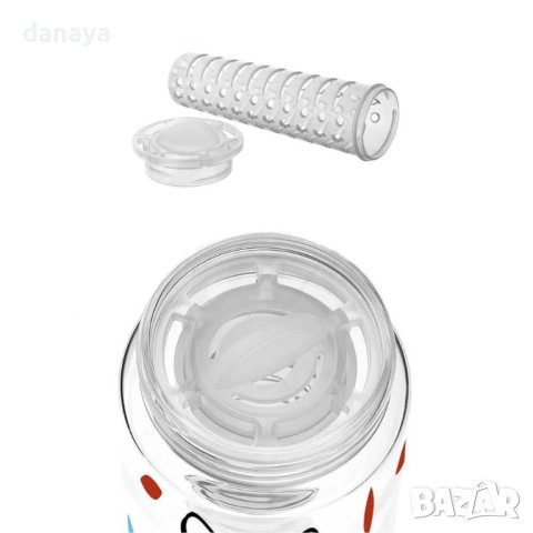 4088 Бутилка за вода с инфузер за плодове Detox, 700мл, снимка 10 - Чаши - 42534984