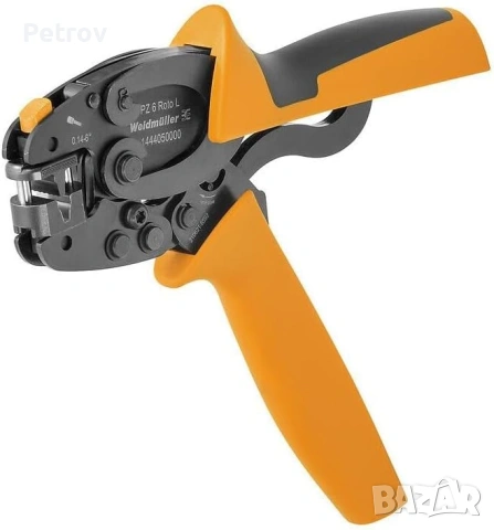 Weidmüller PZ 6 Roto L - ТОП PROFI Кримпклещи 0,14-6mm²!!ORIGINAL WEIDMÜLLER!!ЧИСТО НОВИ!!GERMANY!  , снимка 3 - Клещи - 30498596