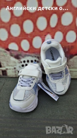 Английски детски маратонки-Светещи STITCH , снимка 6 - Детски маратонки - 54196878