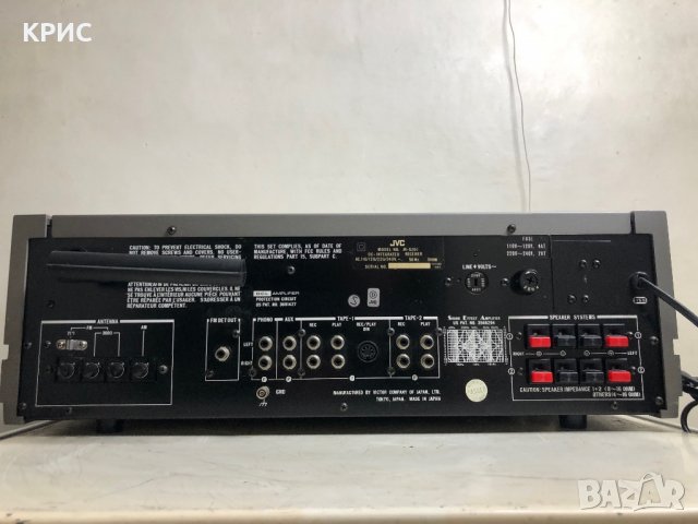 JVC JR-S201 Stereo receiver, снимка 9 - Ресийвъри, усилватели, смесителни пултове - 37065135