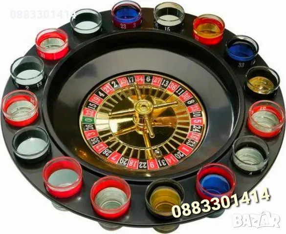 Рулетка с шотове Игра с чаши , снимка 2 - Чаши - 47445389