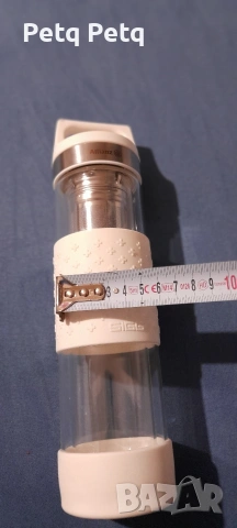 шише с цетка за чай и течности , снимка 2 - Чаши - 53329272