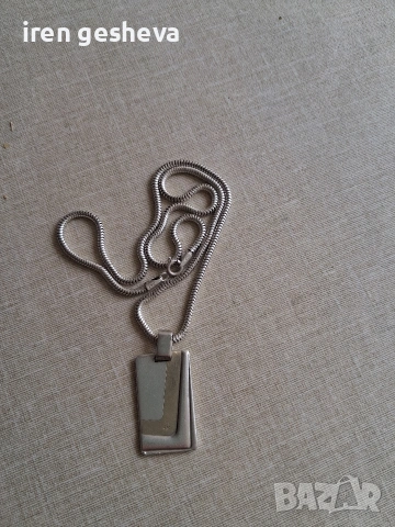 плочка с ланец сребро и позлата