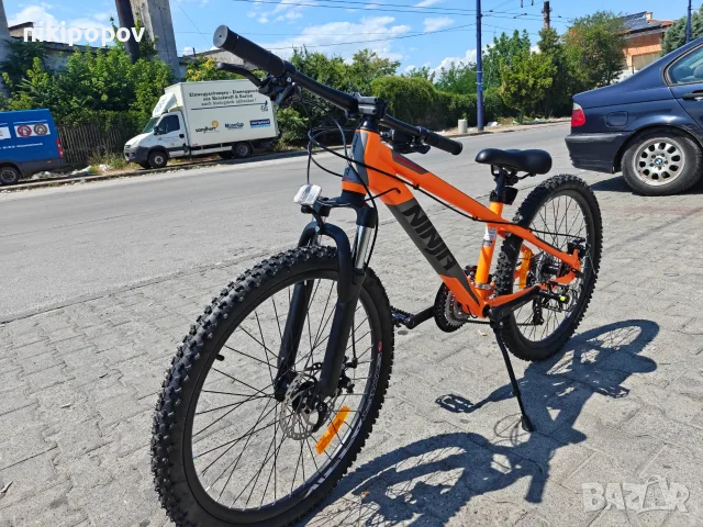 Промо велосипед 24" Passati NINJA оранжев, снимка 7 - Велосипеди - 56254142