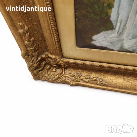 Ифигения" изобразеният гоблен е класически модел на известната немска марка Wiehler Gobelin , снимка 3 - Гоблени - 54113809