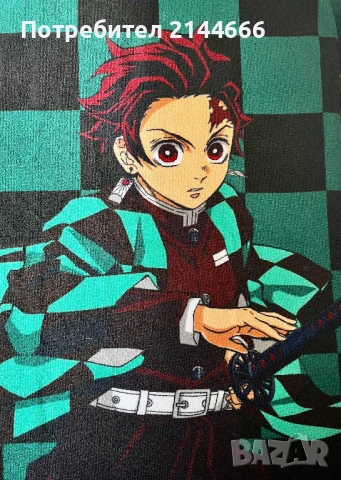 Demon Slayer плажна кърпа, снимка 1