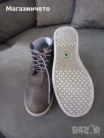 Дамски/унисекс обувки Timberland, естествена кожа, № 39, снимка 5 - Дамски ежедневни обувки - 52441211