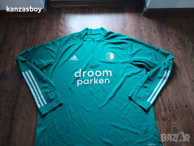 ADIDAS feyenoord 2020-21 track jacket - мъжка футболна блуза 2ХЛ, снимка 5 - Спортни дрехи, екипи - 52919173