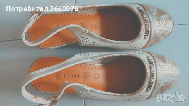  Официално-ежедневни елегантни обувки със стелка от естествена кожа, снимка 7 - Дамски ежедневни обувки - 52345213