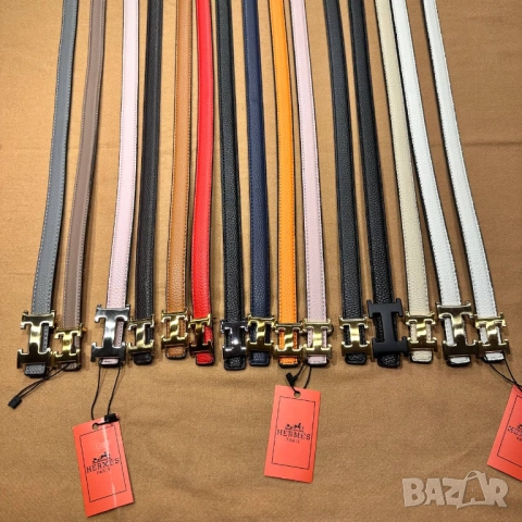 колани от естествена кожа в кутия hermes 2см, снимка 10 - Колани - 52013833