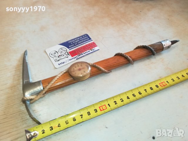 ПИКЕЛ АНТИКА ТЕРМОМЕТЪР ОТ ГЕРМАНИЯ 1902240811, снимка 3 - Антикварни и старинни предмети - 44363382