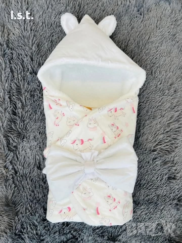 порт бебе с качулка, снимка 5 - Комплекти за бебе - 51746277