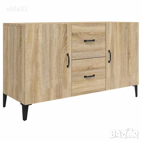 vidaXL Сайдборд, дъб сонома, 100x36x60 см, инженерно дърво