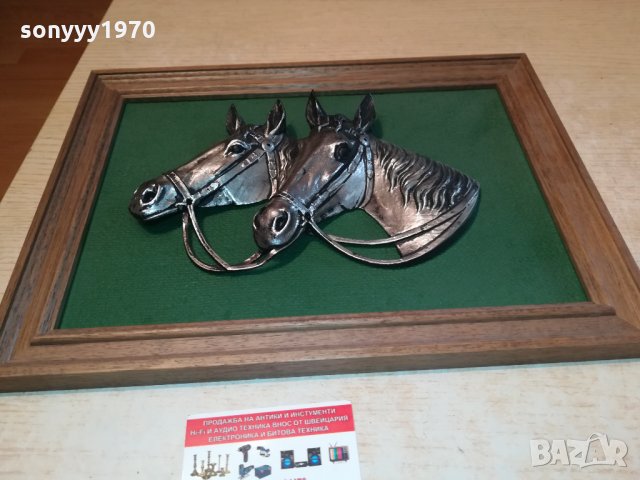 коне-картина коне внос германия 0109211217, снимка 8 - Антикварни и старинни предмети - 33990417