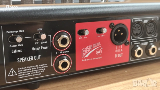 Hughes & Kettner Black Spirit Floor 200, снимка 4 - Китари - 53183569