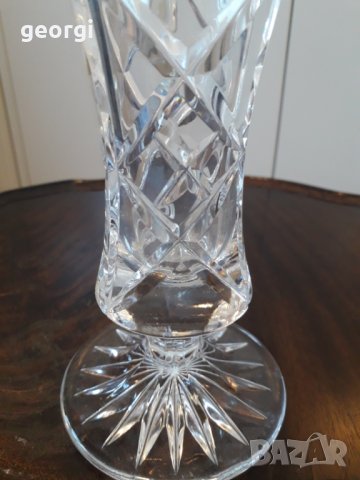 Кристална ваза, снимка 3 - Вази - 31696588