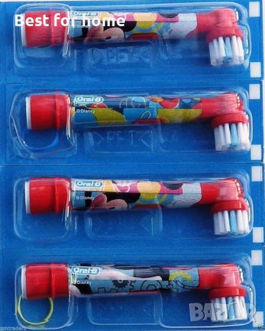 Резервни глави за четка за зъби Oral-B Stages Power Mickey Mouse, снимка 2 - Други - 42210888