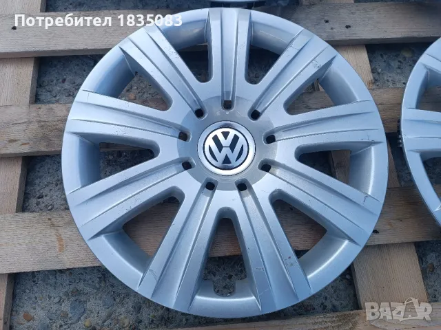 Оригинални тасове VW 16 цола, снимка 3 - Аксесоари и консумативи - 48428110