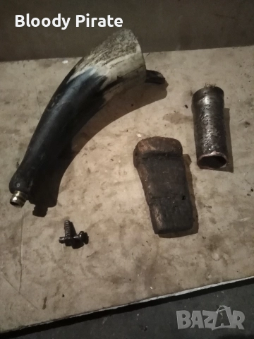 Стара барутница , снимка 3 - Антикварни и старинни предмети - 52931311