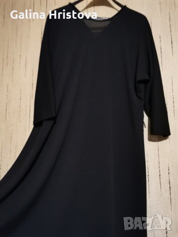 ЕЛЕГАНТНА КЛАСИЧЕСКА РОКЛЯ МАКСИ РАЗМЕР 2XL, снимка 5 - Рокли - 29561134