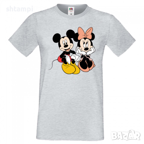 Мъжка тениска Mickey & Minnie 5 Подарък,Изненада,Рожден ден, снимка 1 - Тениски - 36575537