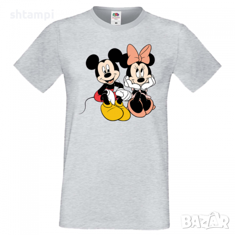 Мъжка тениска Mickey & Minnie 5 Подарък,Изненада,Рожден ден