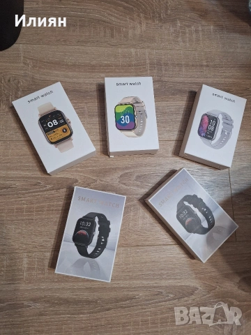 Смарт часовник с разговори – Bluetooth, за Android и iPhone, нов