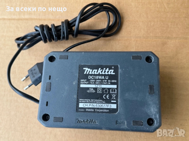 Оригинално зарядно MAKITA DC18WA , 14.4-18 V, снимка 7 - Винтоверти - 52080926