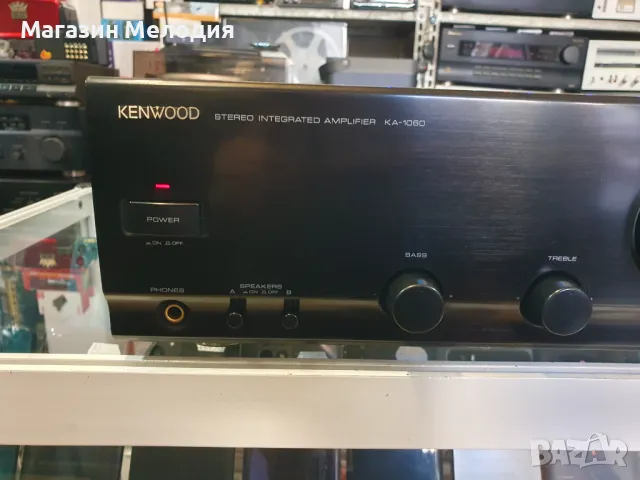 Усилвател Kenwood KA-1060 Две по 60 вата на 4 ома  В отлично техническо и визуално състояние., снимка 3 - Ресийвъри, усилватели, смесителни пултове - 48566772