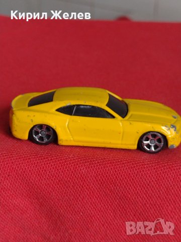 Метална количка CHEVROLET CAMARO MADE IN CHINA легендарен модел за КОЛЕКЦИЯ 37655