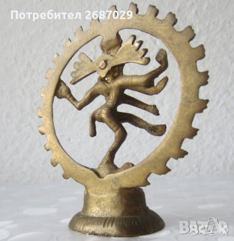 Индия божество метал бронз фигура пластика статуетка , снимка 7 - Други - 35524857