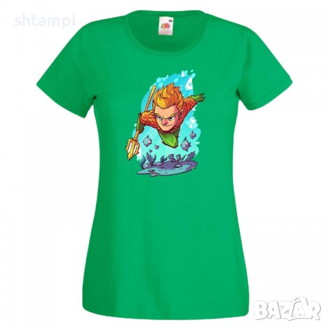 Дамска тениска DC Aquaman DC & Star Wars Игра,Изненада,Подарък,Геймър,, снимка 7 - Тениски - 36787001